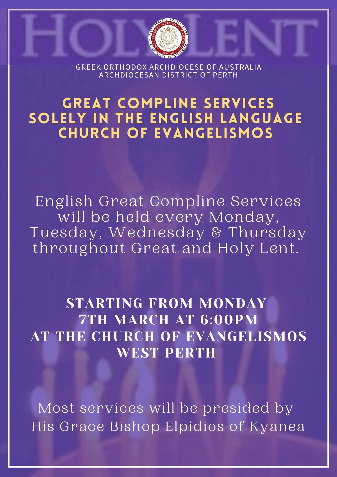 English Lent Services